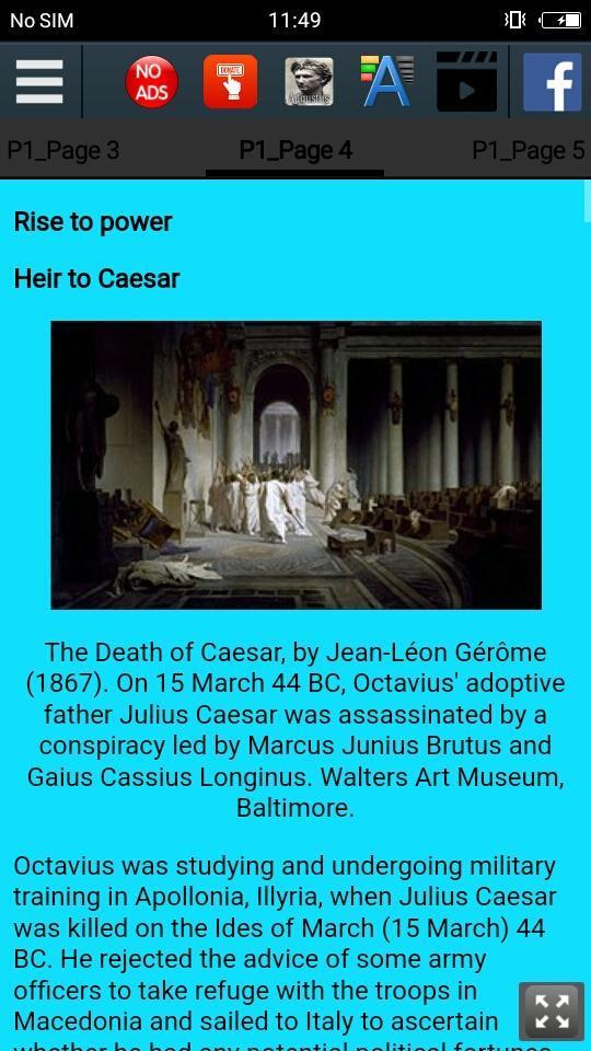 Biography of Caesar Augustus screenshot image 2_Popularmodapk.com