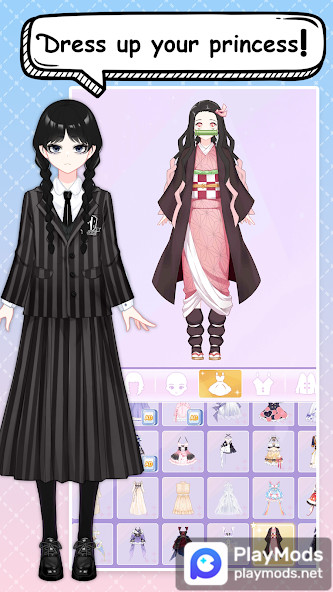 Anime Princess: Anime Dress Up<span>(No Ads)</span> screenshot image 3_Popularmodapk.com