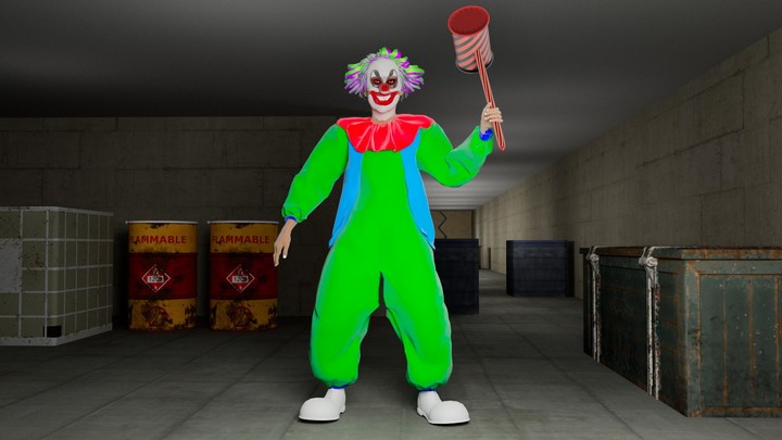 Scary Clown Horror Joker Game screenshot image 4_Popularmodapk.com