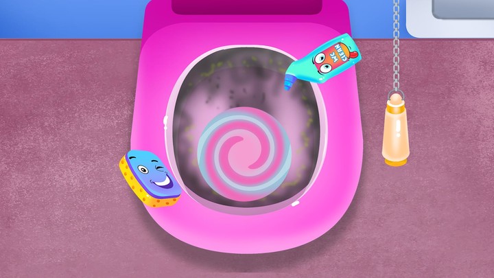 Baby Boy Modern Train Clean Up screenshot image 3_Popularmodapk.com