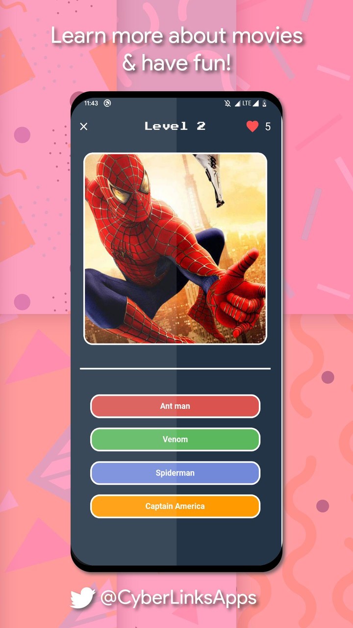 Guess The Movie 🎥 : Movie Quiz Game: Film Trivia screenshot image 4_Popularmodapk.com