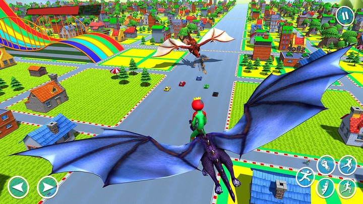 Blue Monster Rope Game Offline screenshot image 4_Popularmodapk.com