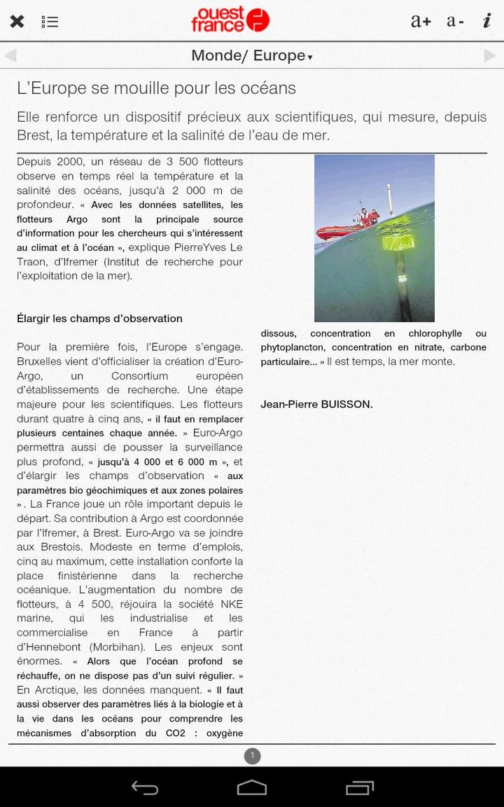 Ouest-France - Le journal screenshot image 13_Popularmodapk.com