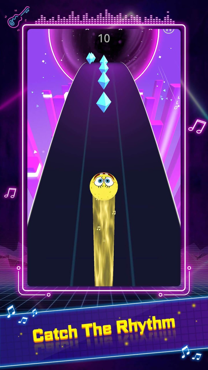 Rolling Ball 3D: Music Hop screenshot image 2_Popularmodapk.com