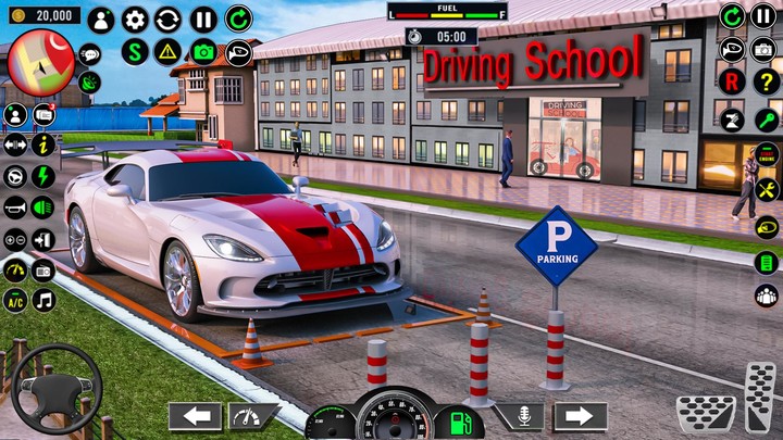 Car Games: School Car Driving screenshot image 1_Popularmodapk.com