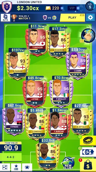 Idle Eleven - Soccer tycoon<span>(Unlimited Money)</span> screenshot image 6_Popularmodapk.com