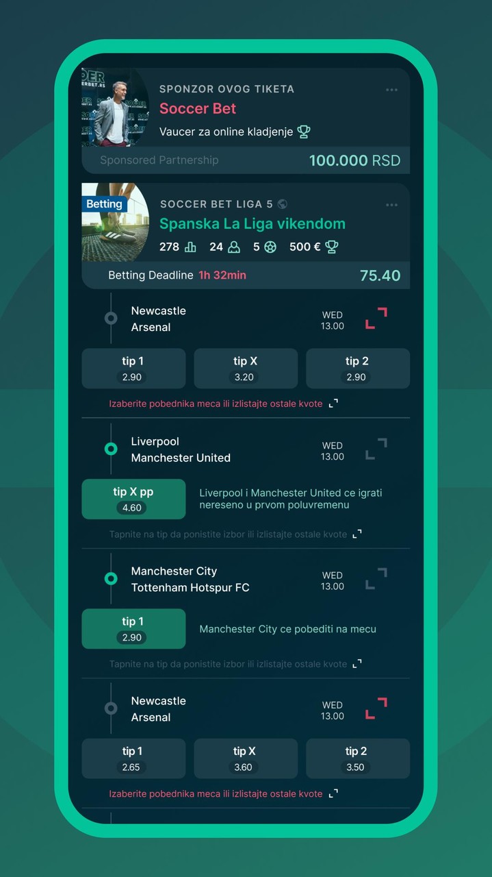 Fudbal.Live screenshot image 3_Popularmodapk.com