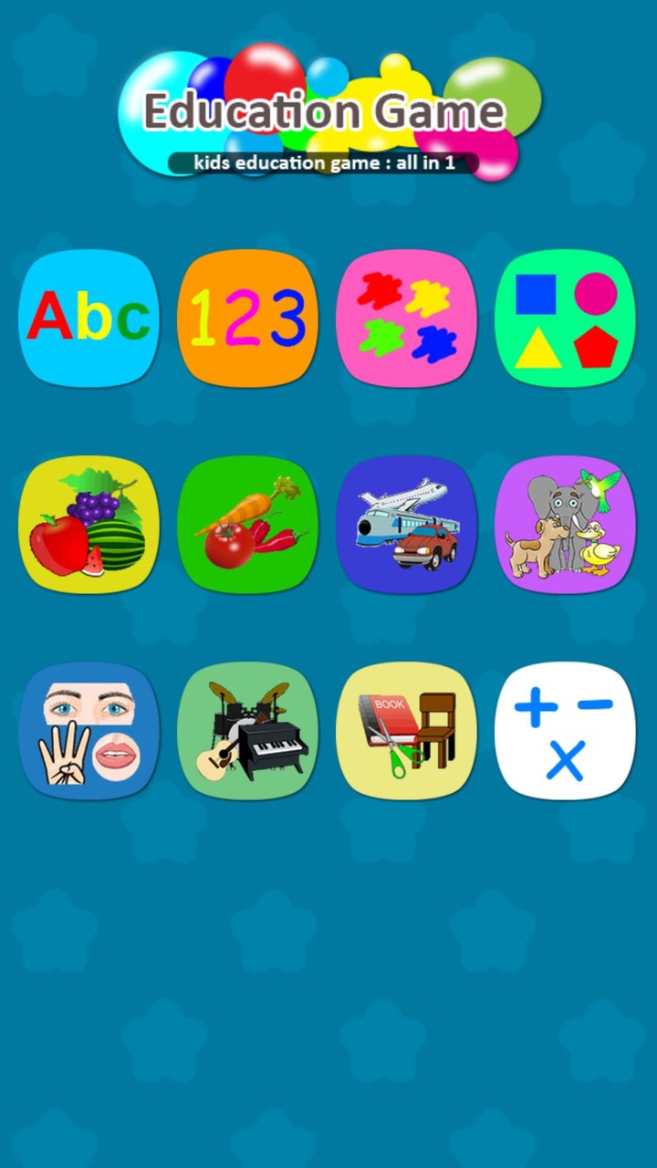 Kids Education Game : All in 1 screenshot image 1_Popularmodapk.com