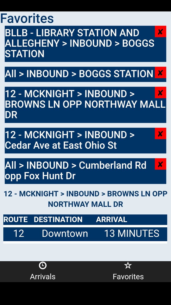 Pittsburgh Port Authority Bus Tracker screenshot image 18_Popularmodapk.com