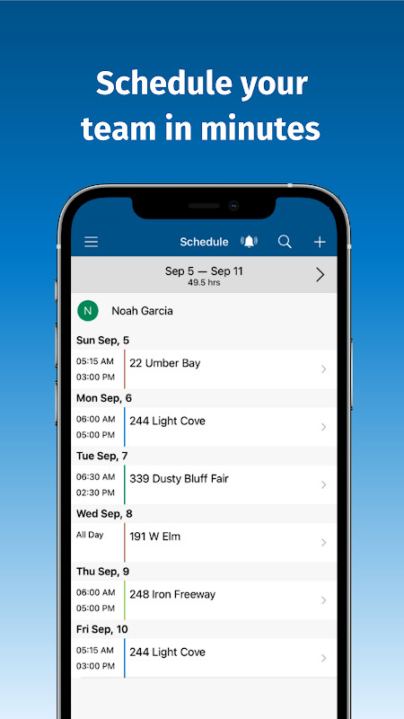 ClockShark - Mobile Time Clock screenshot image 24_Popularmodapk.com