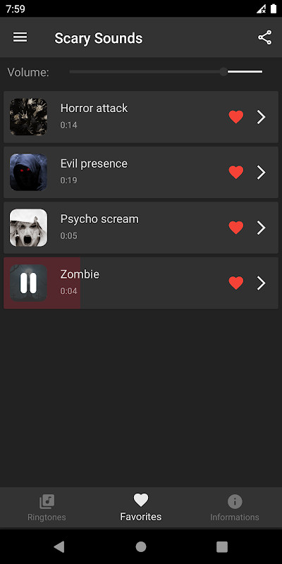 Scary horror sounds screenshot image 15_Popularmodapk.com