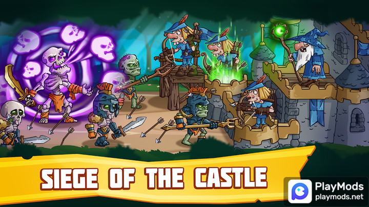 Skeleton defense Strategy game<span>(Unlimited Money)</span> screenshot image 4_Popularmodapk.com