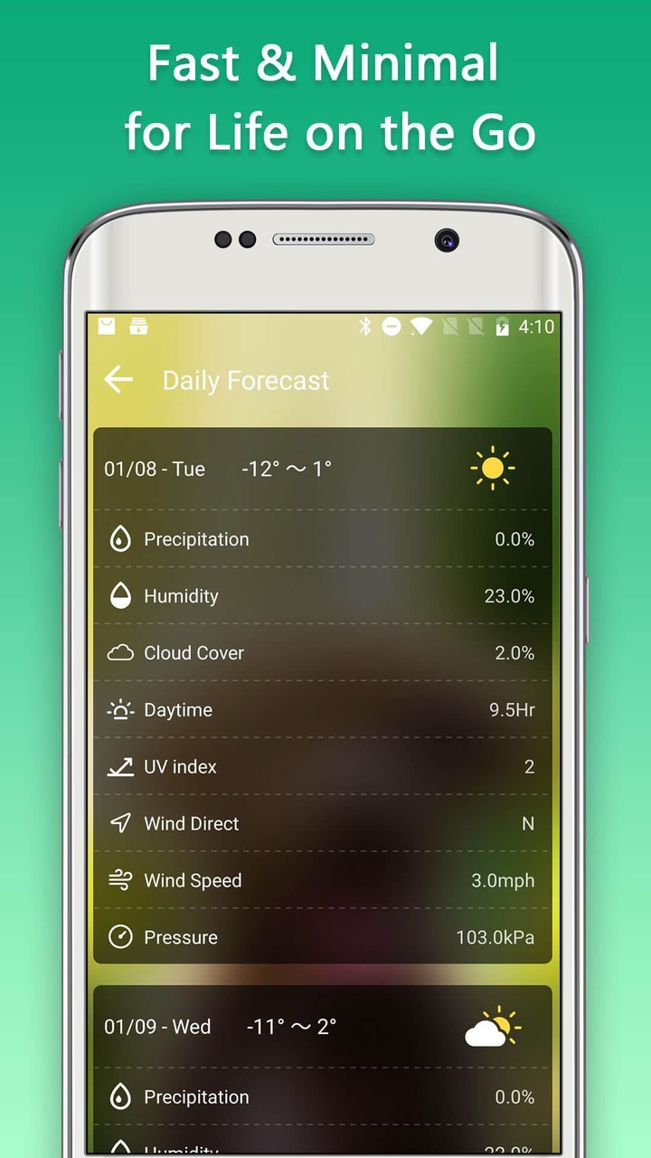 Weather forecast report & widget screenshot image 15_Popularmodapk.com