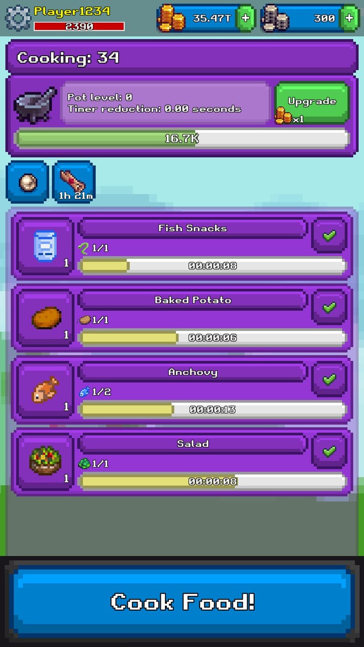 Skill Quest: Idle Skilling RPG screenshot image 3_Popularmodapk.com