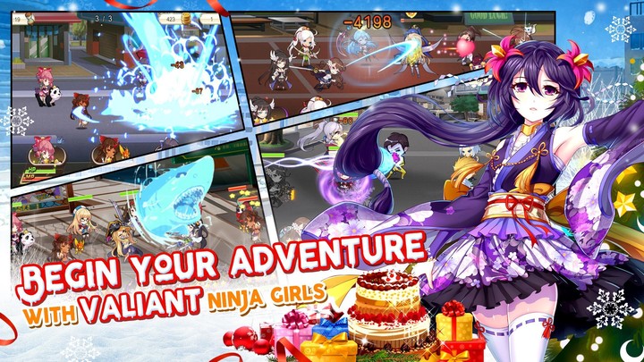 NinjaGirls：Reborn screenshot image 5_Popularmodapk.com