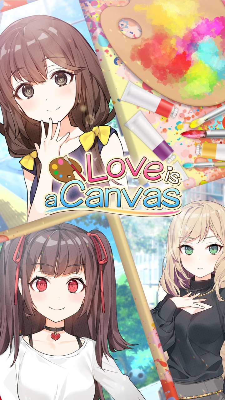 Love is a Canvas : Dating Sim screenshot image 1_Popularmodapk.com