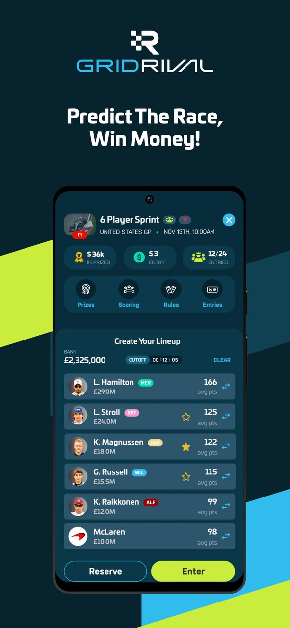 GridRival - Fantasy Racing screenshot image 1_Popularmodapk.com