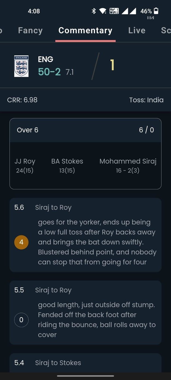 Max Cricket Live Line screenshot image 4_Popularmodapk.com