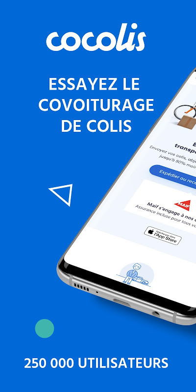 Cocolis - Covoiturage, envoi de colis collaboratif screenshot image 21_Popularmodapk.com