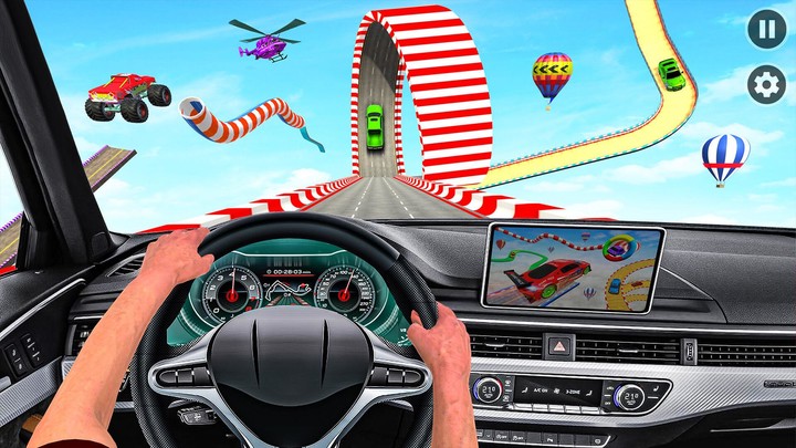 Mega Ramps Stunt Car Games 3D screenshot image 5_Popularmodapk.com