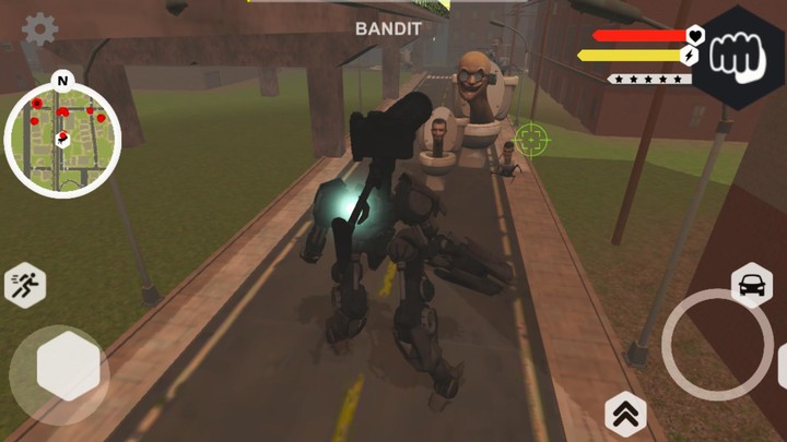 Skibi CameraMan Crazy War screenshot image 5_Popularmodapk.com