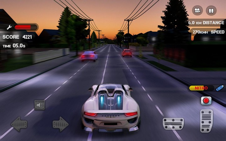 Race the Traffic Nitro screenshot image 1_Popularmodapk.com