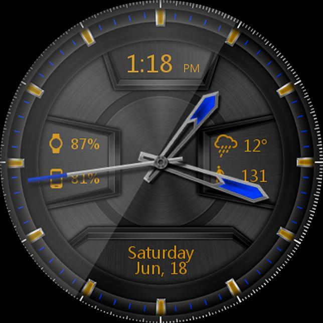 Daring Graphite HD Watch Face screenshot image 14_Popularmodapk.com