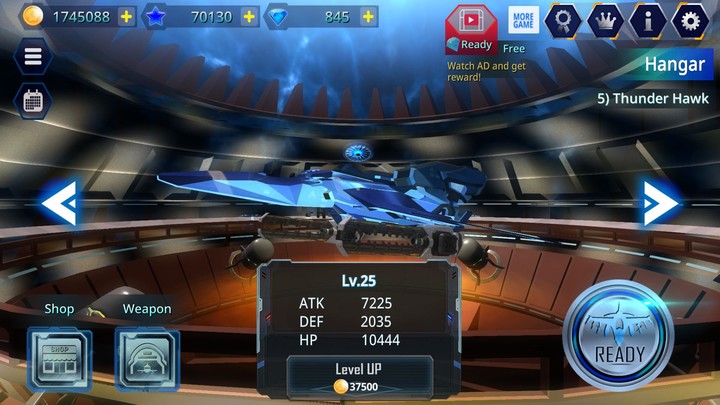 Galaxy Airforce War screenshot image 1_Popularmodapk.com