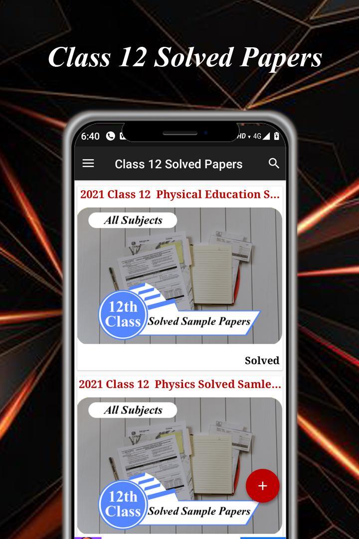 CBSE Class 12 Solved Papers 2021 (10 Year Papers) screenshot image 1_Popularmodapk.com