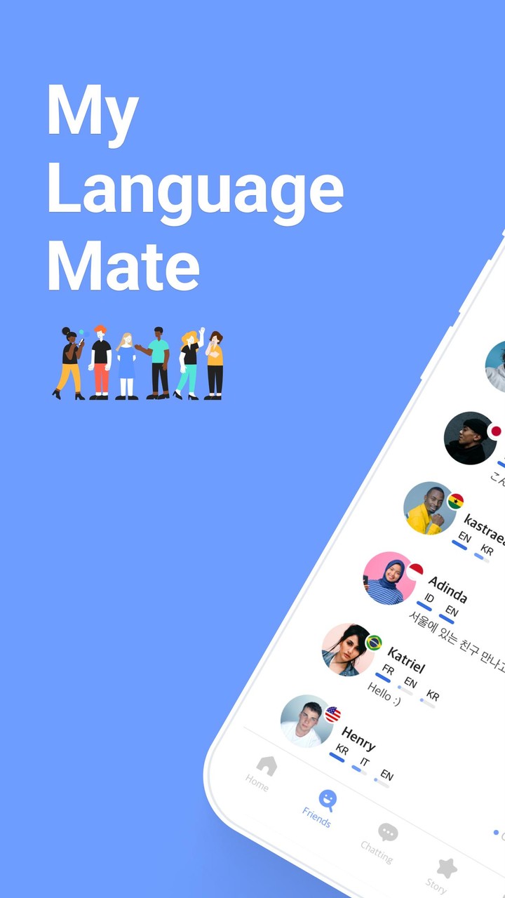 K-Friends - Make Korean Friend screenshot image 6_Popularmodapk.com