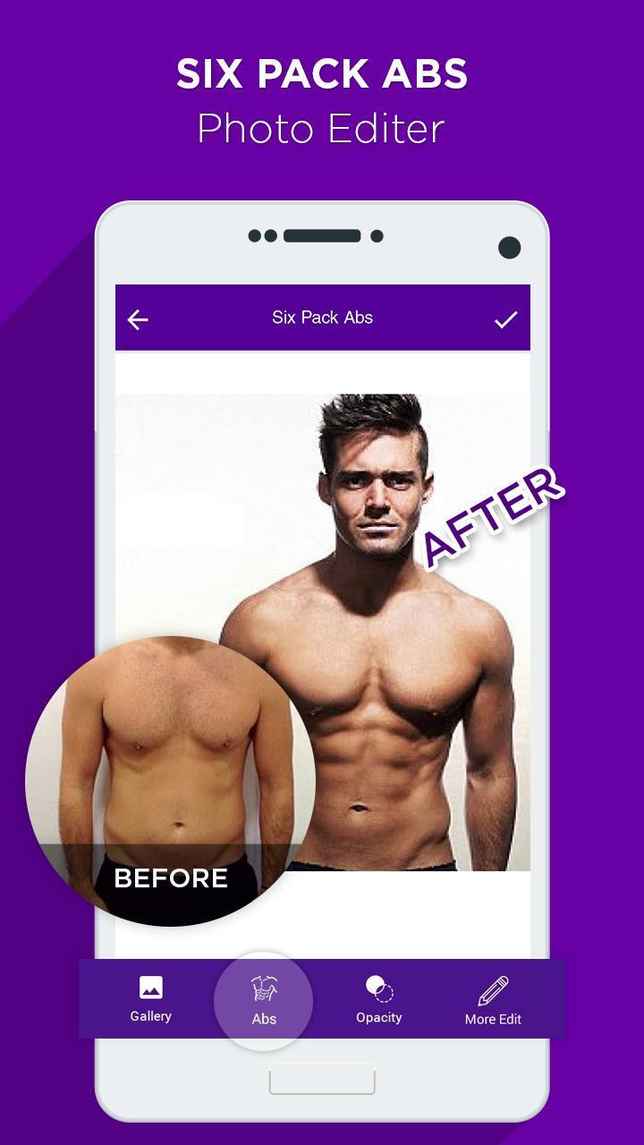 Six Pack Abs Photo Editor screenshot image 1_Popularmodapk.com
