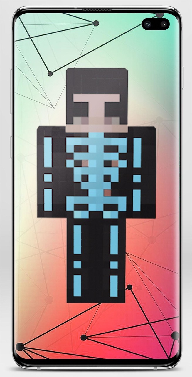 Skeleton Skin for Minecraft screenshot image 6_Popularmodapk.com