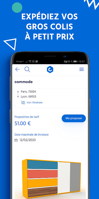 Cocolis - Covoiturage, envoi de colis collaboratif screenshot image 19_Popularmodapk.com