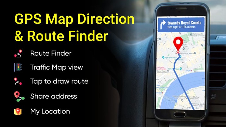 GPS Live Navigation & Maps Route Finder screenshot image 3_Popularmodapk.com