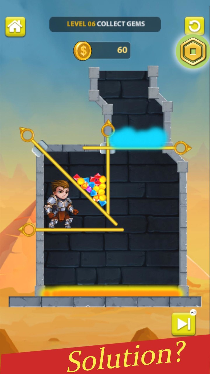 Robux Hero's Puzzle Quest screenshot image 1_Popularmodapk.com