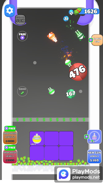 Guns and Bounce<span>(Unlimited Money)</span> screenshot image 5_Popularmodapk.com