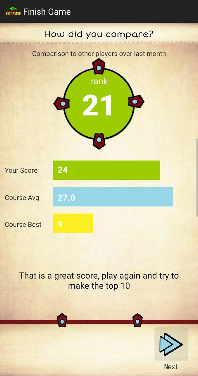 Lost World Adventure Golf screenshot image 6_Popularmodapk.com