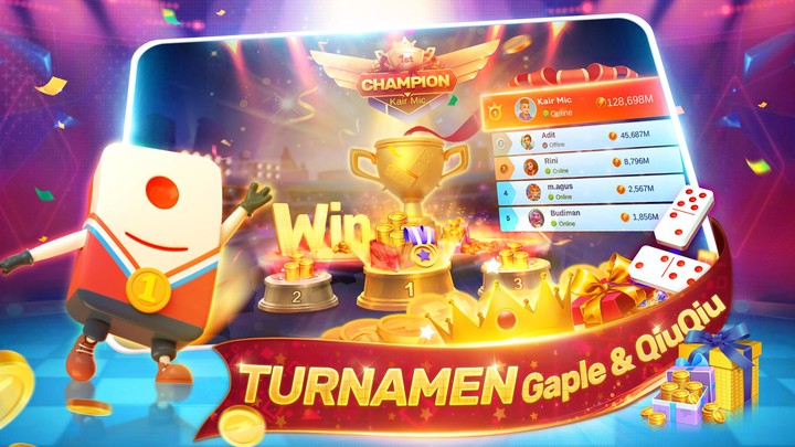 Augu Domino-gaple qiuqiu slots screenshot image 3_Popularmodapk.com