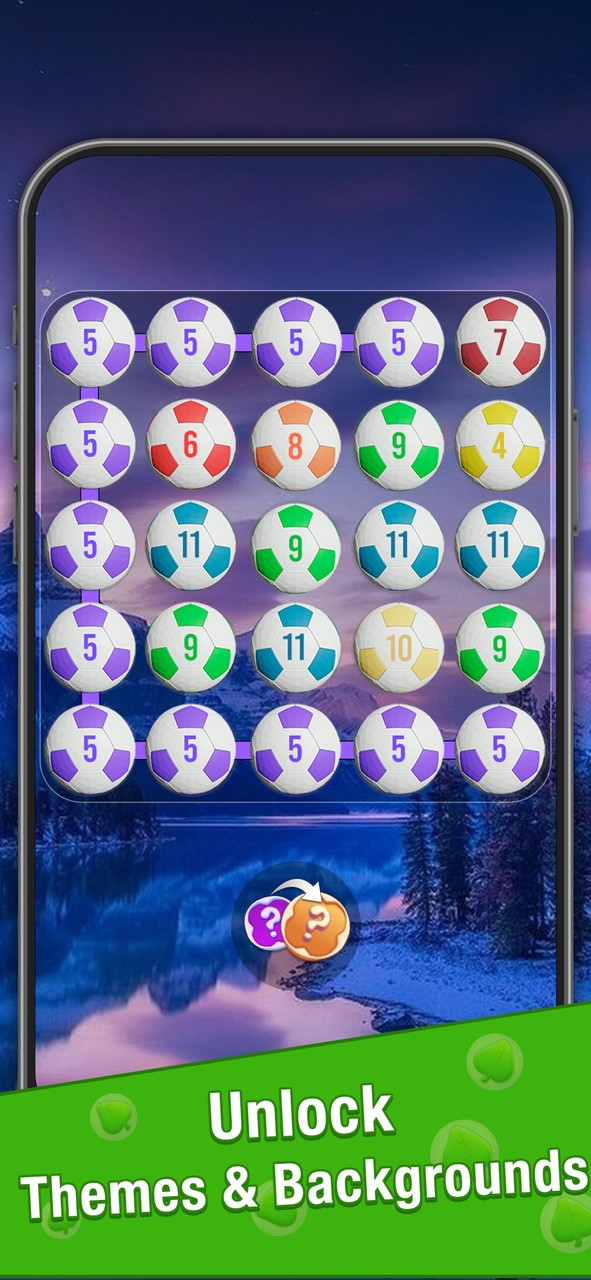 Number Bubble Tile Connect screenshot image 5_Popularmodapk.com