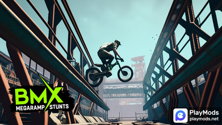 BMX Megaramp Stunts<span>(Unlimited Currency)</span> screenshot image 2_Popularmodapk.com