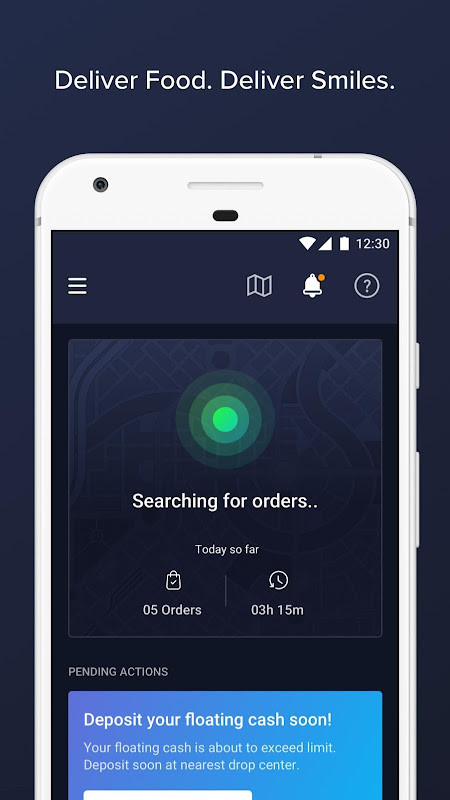 Swiggy Delivery Partner App screenshot image 11_Popularmodapk.com