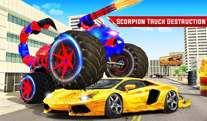 Scorpion Robot Truck Transform screenshot image 16_Popularmodapk.com