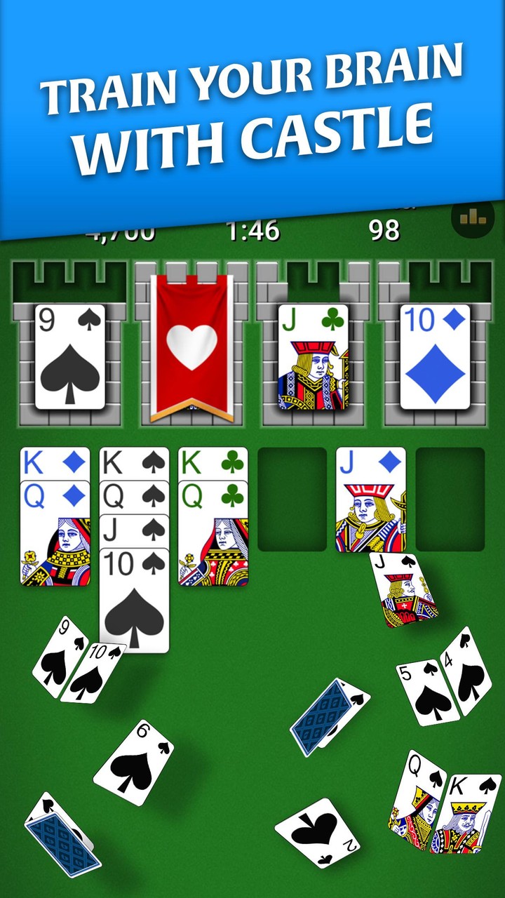 Castle Solitaire: Card Game screenshot image 5_Popularmodapk.com