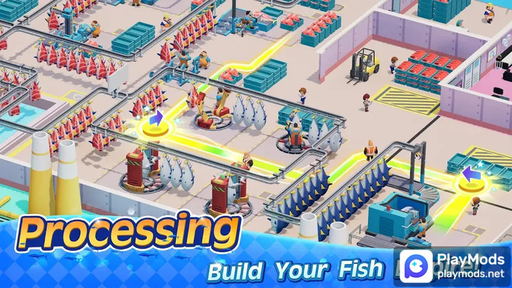 Fish Farm Tycoon: Idle Factory<span>(No Ads)</span> screenshot image 2_Popularmodapk.com