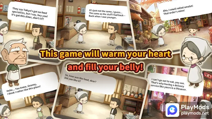 Hungry Hearts Diner: Memories<span>(No Ads)</span> screenshot image 2_Popularmodapk.com