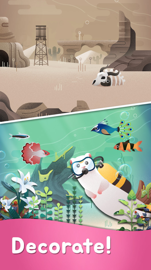 My Little Aquarium - Free Puzzle Game Collection(Unlimited Currency) screenshot image 7_Popularmodapk.com