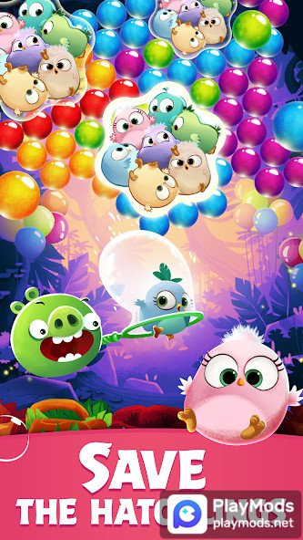 Angry Birds POP Bubble Shooter<span>(Unlimited money)</span> screenshot image 3_Popularmodapk.com
