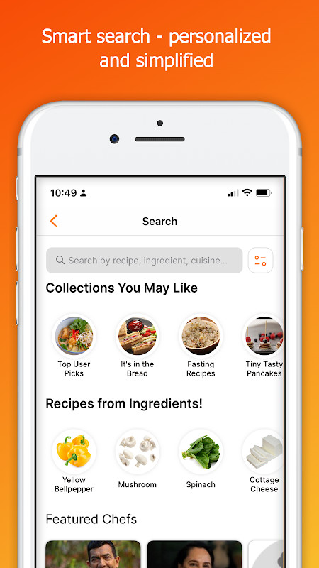 tinychef: Cooking/Meal Planner screenshot image 1_Popularmodapk.com
