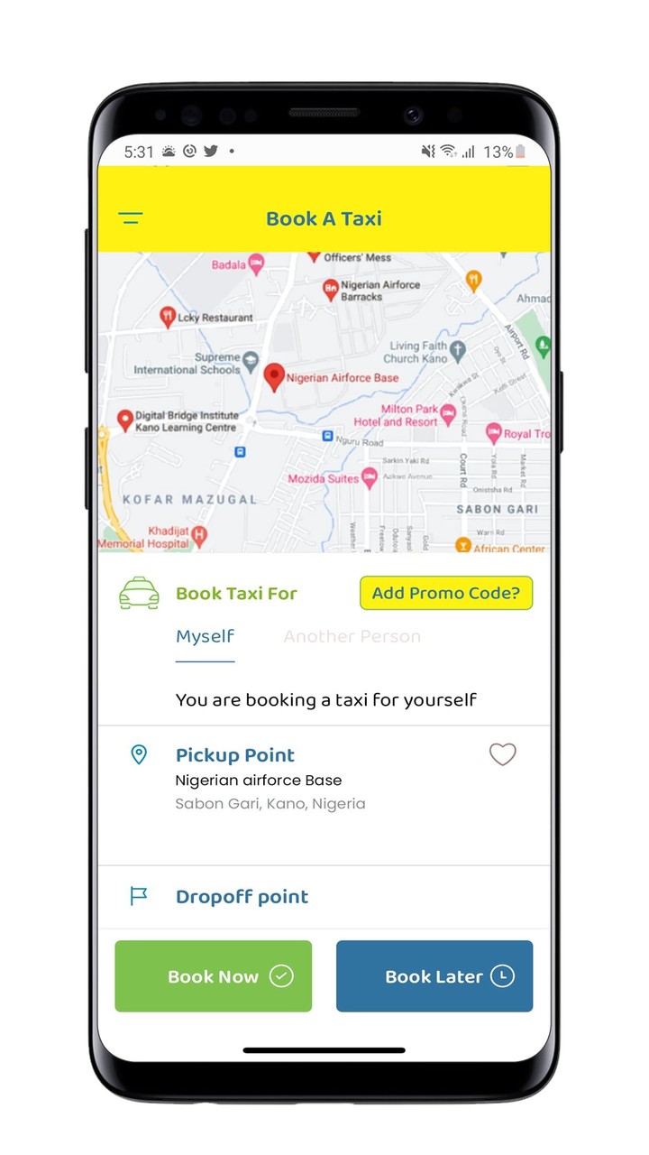 Global Taxi Customer screenshot image 2_Popularmodapk.com