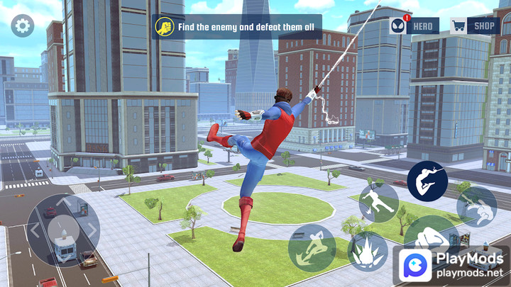 Spider Fighting: Hero Game<span>(Unlimited Resources)</span> screenshot image 1_Popularmodapk.com
